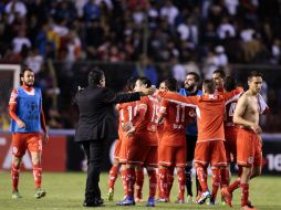 Si bien en la Liga MX, Diablos Rojos ha dado tumbos, en el torneo sudamericano eso no se contagia. EFE /  J. Jácome