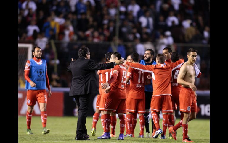 Si bien en la Liga MX, Diablos Rojos ha dado tumbos, en el torneo sudamericano eso no se contagia. EFE /  J. Jácome