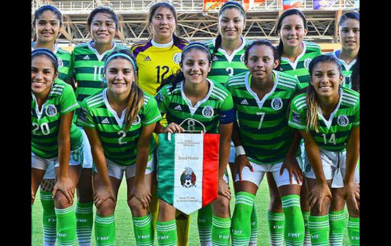 Los goles estuvieron a cargo de Dayana Cazares, Maricarmen Reyes y Montserrat Hernández. TWITTER / @CONCACAF