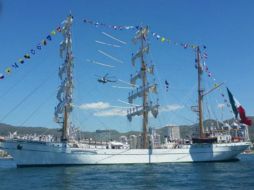 Los cadetes destacados de la Heroica Escuela Naval complementarán su formación al navegarán por los océanos Pacífico y Atlántico. TWITTER / @SEMAR_mx