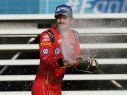 Lucas di Grassi sabe que él ganó en la pista. EFE / J. Mendez