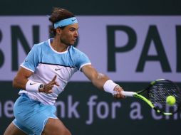 Rafael Nadal triunfó en Indian Wells ante Gilles Muller. AFP / J. Finney