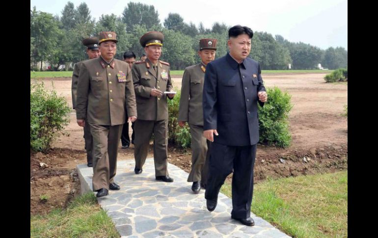 La nota señala que Kim Jong-un dio instrucciones para hacer los preparativos hasta el último detalle. AFP / ARCHIVO