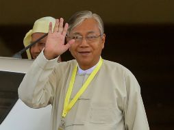 Htin Kyaw fue elegido por su lealtad, y contar con la formación y experiencia necesarias para desempeñar el cargo. AFP / STR