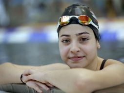 Yusra Mardini, nadadora siria de 17 años. AP / ARCHIVO