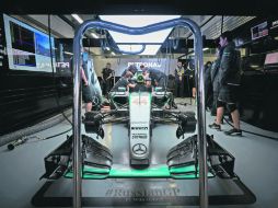 El rival a vencer. La escudería alemana de Mercedes será, de nuevo, el equipo a vencer en la F1. MEXSPORT /