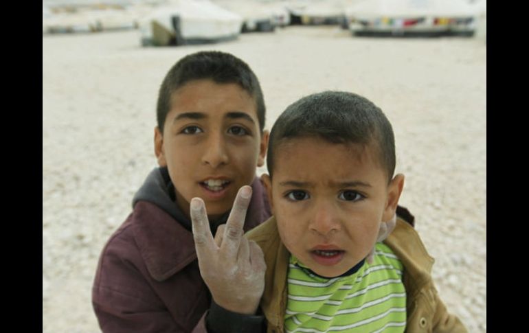 Más de ocho millones de niños sirios necesitan ayuda humanitaria dentro de Siria. EFE / ARCHIVO