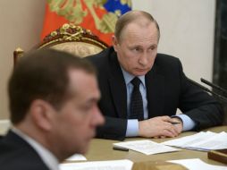 Vladimir Putin habló sobre el caso del Meldonium, que ha multiplicado los dopajes positivos. AFP / A. Nikolsky