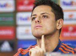 Javier Hernández afirmó que la misión es difícil pero no imposible. EFE / M. Hitij