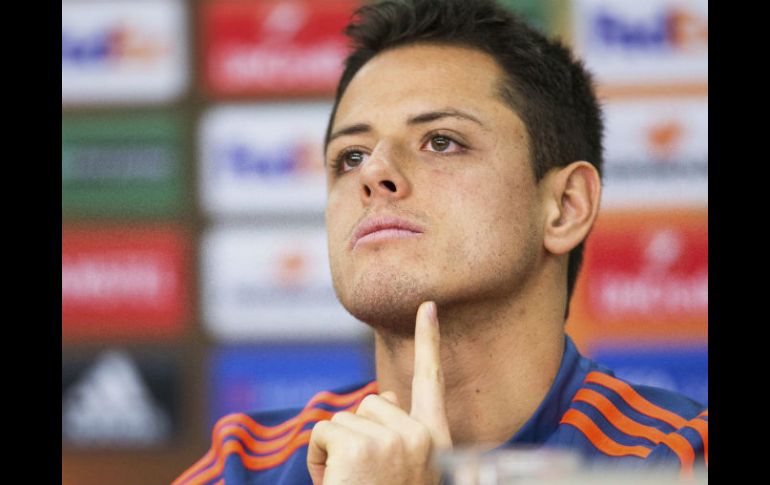 Javier Hernández afirmó que la misión es difícil pero no imposible. EFE / M. Hitij