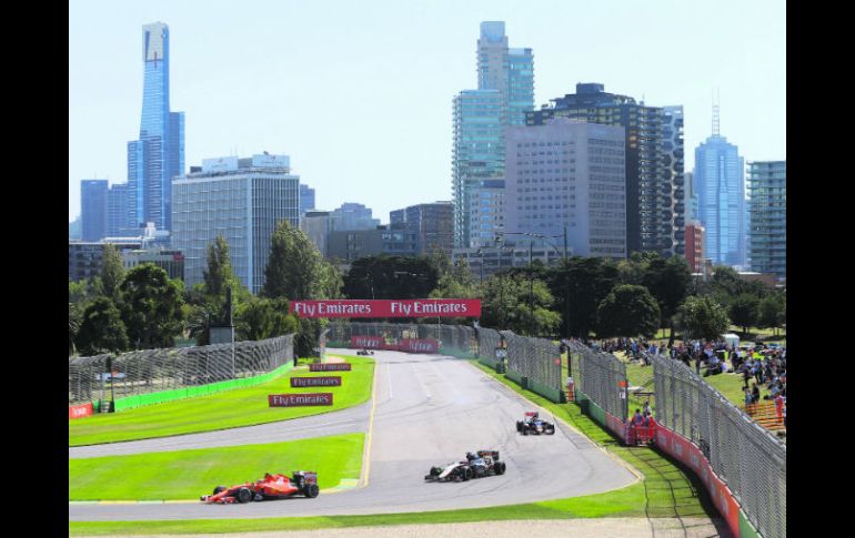 Albert Park. Todo está listo para que el Gran Circo abra el telón con el Gran Premio de Australia. MEXSPORT /