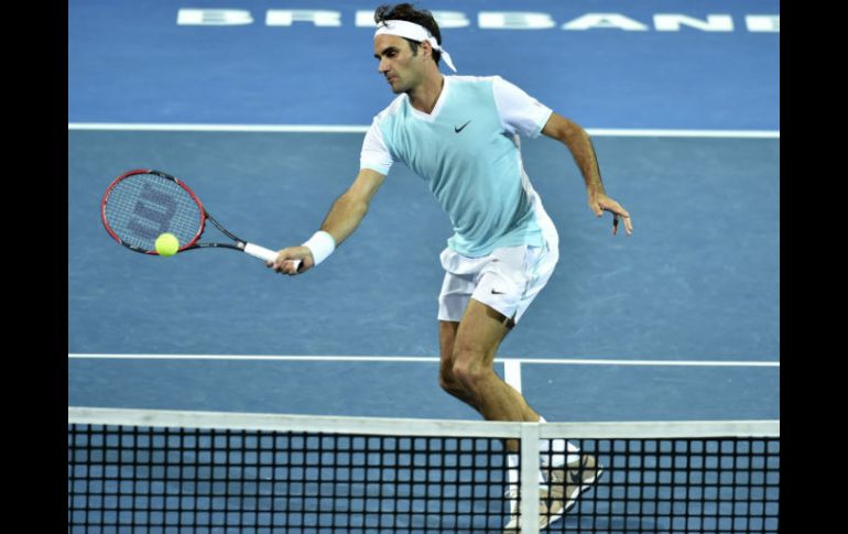 Federer se ha coronado dos veces, 2005 y 2006 en Miami. AFP / ARCHIVO