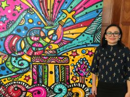 La artista mexicana se llama Bianca Monroy, tiene 38 años y lleva nueve años viviendo en Berlín. NTX /