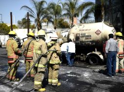 Dos personas han muerto debido a la explosión de la pipa sobre avenida Río Nilo. SUN / ARCHIVO