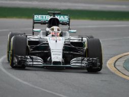 La primera sesión de prácticas libres del Gran Premio de Australia estuvo marcada por la lluvia y los cambios de neumáticos. AFP / S. Khan