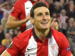 Aduriz es el máximo goleador español en la Liga, con 17 tantos. EFE / ARCHIVO