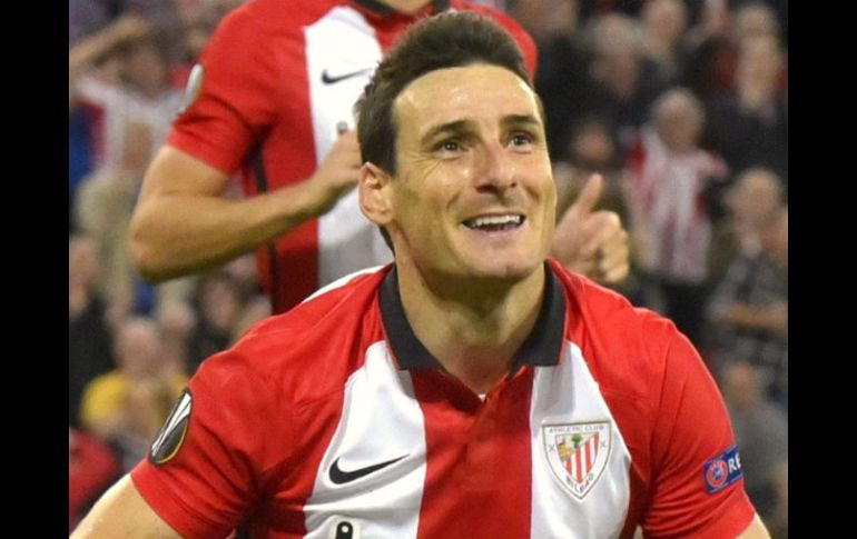 Aduriz es el máximo goleador español en la Liga, con 17 tantos. EFE / ARCHIVO