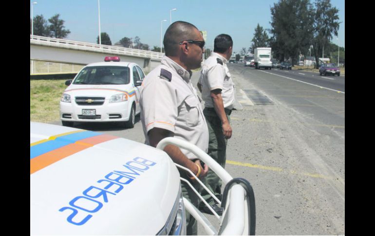 Protección Civil y Bomberos participan en el operativo especial para vacacionistas en esta Semana Santa. NTX /