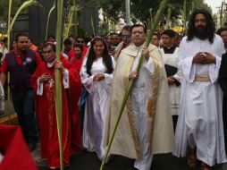 El arzobispo primado de México encabezó la eucaristía. SUN / A. Hernández