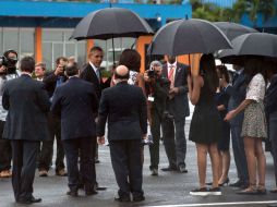 Obama cumple con una histórica visita a la isla. AFP / N. Kamm