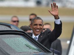 Kerry llegó ayer a Cuba junto a Obama, quien permanecerá en la isla caribeña hasta mañana. AFP / Y. Cortez