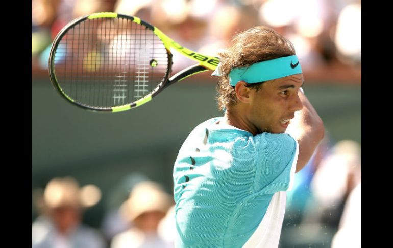 Rafael Nadal llegó hasta la semifinal en Indian Wells. AFP / M. Stockman