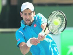 Novak Djokovic llega al Masters de Miami después de coronarse campeón en el torneo de Indian Wells. AFP / J. Finney