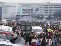 Los atentados sumieron al país europeo en el caos. Toda la red del transporte público quedó bloqueada. EFE / L. Dubrule