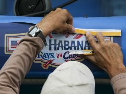 El beisbol es algo que une a las dos naciones, dijo Manfred. AP / W. Vragovic