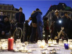 El saldo preliminar de los atentados en Bruselas luego del atentado terrorista de hoy es de 34 muertos. AFP / K. Tribouillard