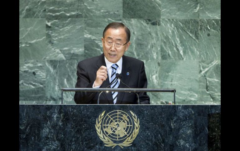 La visita de Ban Ki-moon a un campamento en Sahara Occidental a principios del mes provocó las protestas de Rabat. NTX / ARCHIVO