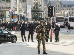 El grupo extremista señala que celebraron los ataques en Bélgica, que dejaron 34 muertos y 200 heridos. EFE / C. Tesson