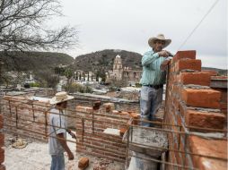 Habitantes invierten lo recibido por sus casas en construir nuevas viviendas en el mismo poblado. EL INFORMADOR / R. Tamayo