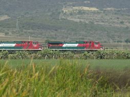 En 2014, el 12.5 por ciento de la carga que se movió en México fue por ferrocarril. EL INFORMADOR / ARCHIVO