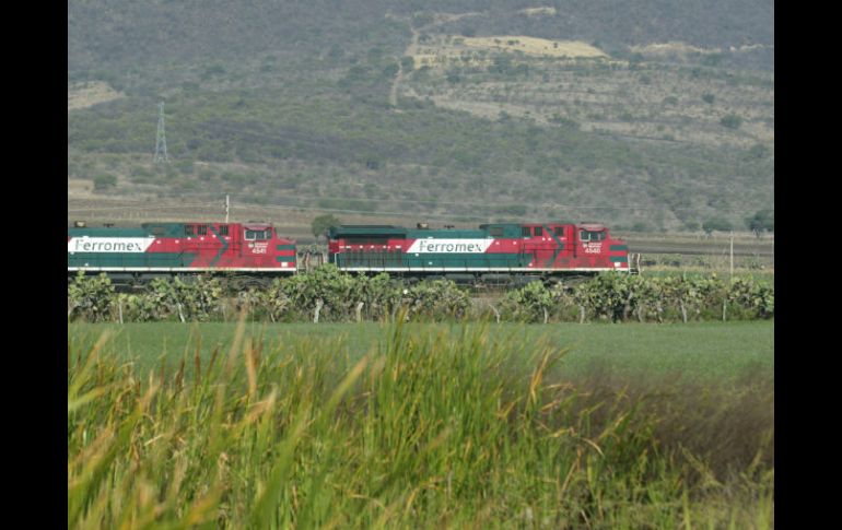 En 2014, el 12.5 por ciento de la carga que se movió en México fue por ferrocarril. EL INFORMADOR / ARCHIVO