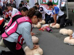 A los asistentes les imparten los temas de control de hemorragias en combate, uso de torniquete, uso de hemostáticos, entre otros. EL INFORMADOR / ARCHIVO