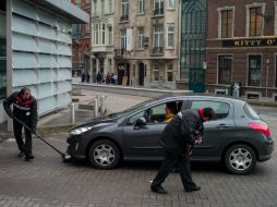 Las medidas de seguridad en Bruselas, y otras ciudades europeas, han sido incrementadas. EFE / Y. Valat