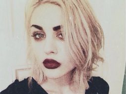 Frances Bean Cobain se casó con Isaiah Silva en junio de 2014. TWITTER / @alka_seltzer666