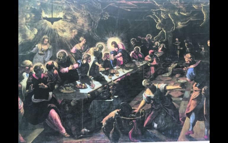 La Última Cena. Tintoretto. San Giorgio Maggiore. (Venecia).  /