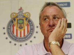 Johan Cruyff tuvo un rápido contacto con el futbol mexicano con las Chivas. MEXSPORT / E.Quintana