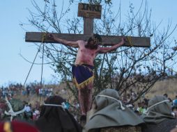 Más de 250 mil creyentes presenciaron los cuadros bíblicos en los que Jesús fue traicionado y detenido. EL INFORMADOR / F. Atilano