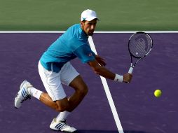 Djokovi sigue con su racha imparable de este año con 24 triunfos y una derrota. AFP / M. Stockman