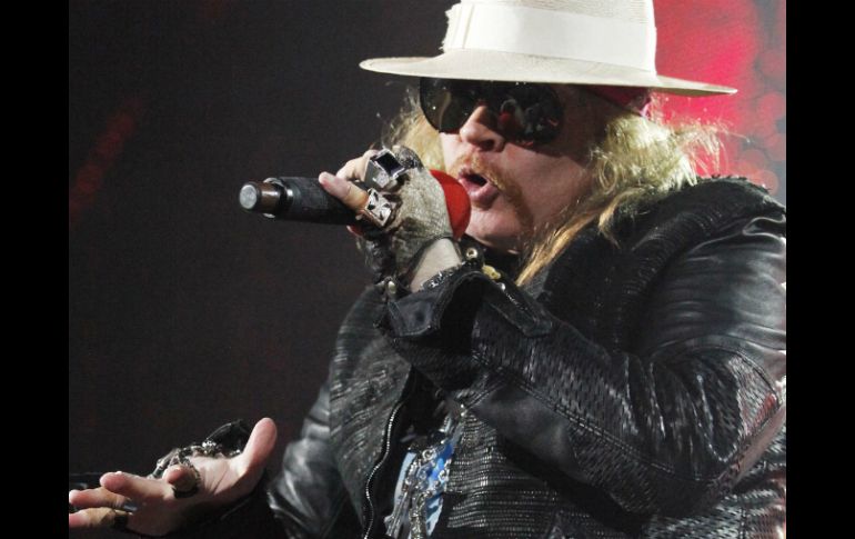 La semana pasada se dijo que Axl Rose, líder de Guns N' Roses, podría unirse a ACDC en lugar de Brian Johnson. SUN / ARCHIVO