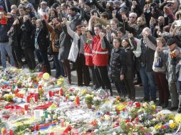 Diversos homenajes han tenido lugar desde el pasado 22 de marzo, cuando sucedieron las tres explosiones en Bruselas. EFE / O. Hoslet