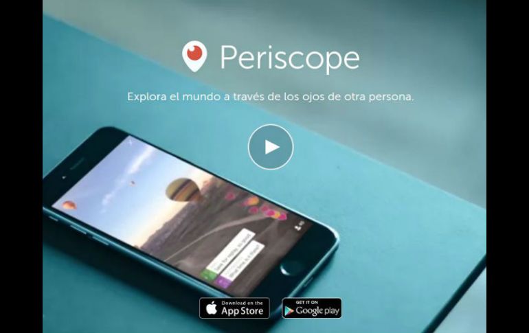 La herramienta ha sido integrada a la línea de tiempo de Twitter. ESPECIAL / periscope.tv