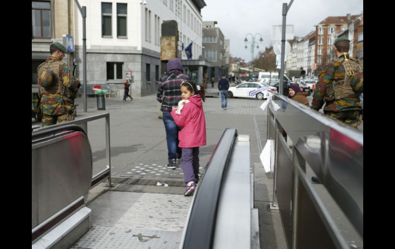 En la estación de Maelbeek habrían fallecido dos personas durante la explosión del atentado. AP / A. Grant