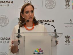 Claudia Ruiz Massieu destacó la necesidad de crear mayores vínculos con la comunidad mexicana en el extranjero. NTX / G. Vega