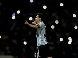 Messi marcó su gol número 50 en la selección. AP / N. Pisarenko