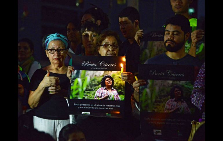 El sociólogo mexicano fue testigo del asesinato de la ambientalista indígena Berta Cáceres el pasado 3 de marzo. AFP / ARCHIVO