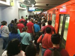 Priorizan a ''detener el deterioro del Metro'', como el principal reto para dicho transporte. NTX / ARCHIVO